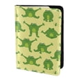 thumbnail image 2 of Pofeuu Funny Frogs Print Travel Document Organizer Passport Holder Men Women for Family (6.5 in x 4.5 in),Wallet Holder Credit Card Clutch Bag Case, 2 of 5
