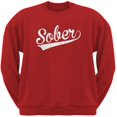 thumbnail image 1 of St. Patricks Day - Sober Red Adult Sweatshirt, 1 of 1