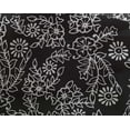 thumbnail image 5 of oneOone Georgette Viscose Black Fabric Asian Mosaic Sewing Material Print Fabric By The Yard 42 Inch Wide, 5 of 5