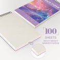 thumbnail image 4 of czcpp-Alcohol Marker Papers, 9"x12" Tearable Drawing Sketch Book, 100 Sheets (200 Pages) Double-Sided Spiral-Bound, Acid-Free, Bleedproof Marker Pads for Artists Kids Adults, 4 of 4