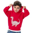 thumbnail image 3 of Sudadera con capucha para bebé, niño y niña, sudadera informal con estampado para bebé, regalo para niña, blusa, 3 of 5