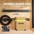 thumbnail image 4 of VEVOR E Track Tie Down Rail Kit, 5' Steel Rails, 4 Pack, Secure Cargo & Heavy Loads Up to 2000 lbs, Heavy Duty Etrack Rails with Screws for several vehicles, ATV Mountings, 4 of 9