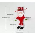thumbnail image 4 of 3 Piezas Fundas para Botellas de Vino de Navidad,Reutilizables,Cubiertas para Botellas de Vino de Navidad,Bolsa de Regalo de Vino de Navidad,para decoración de Cena en casa-A, 4 of 5