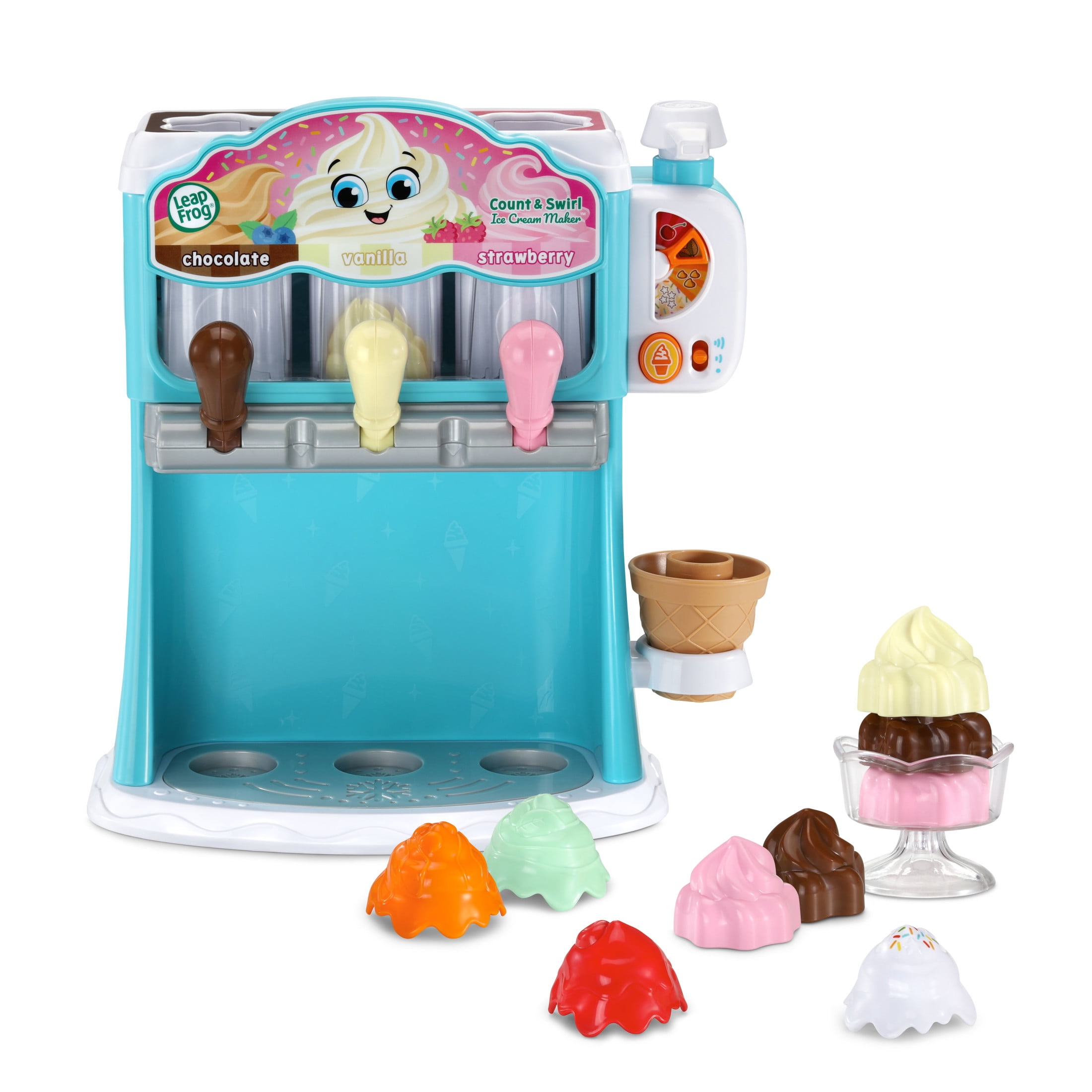 Free Shipping! LeapFrog Count and Swirl Ice Cream Maker with