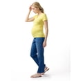 thumbnail image 6 of Ingrid & Isabel For Every Belly Maternity Fitted V-Neck Tee, Sizes S-XXL, 6 of 9