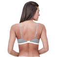 thumbnail image 2 of Adorned Cotton Plunge Wireless Bra, 2 of 3