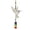 #003-Silver, variant on TanSiDing Suncatcher Window Hanging Decor Crystal Prism Ornament Iron Art for Home Garden Indoor Outdoor Gift