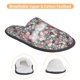 thumbnail image 3 of Balery Daisies Flowers Pantuflas de Casa de Felpa Silenciosas con Diseño Estampado, Zapatillas Cómodas Antideslizantes de Algodón para Interior-Medium, 3 of 8