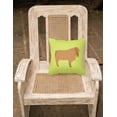 thumbnail image 2 of Carolines Treasures BB7711PW1818 American Lamancha Goat Green Fabric Decorative Pillow, 18 x 18 in., 2 of 2