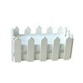 thumbnail image 1 of Flower Fence Wooden Flower Pot Fence Plant Basket Container Planter Home Garden Wedding Decor, 1 of 6