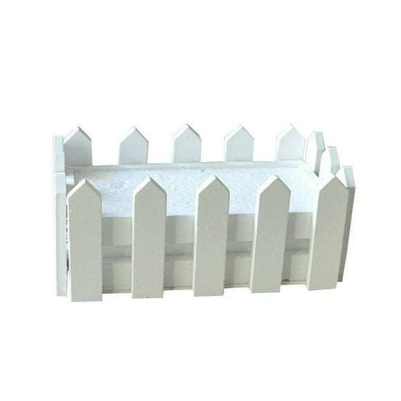 Flower Fence Wooden Flower Pot Fence Plant Basket Container Planter Home Garden Wedding Decor