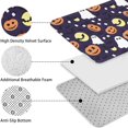 thumbnail image 5 of Halloween Ghost & Pumpkin Pattern Bathroom Rugs Sets 3 Piece,Toilet Cover Set,Absorbent Non Slip Bathroom Mats Sets with U-Shaped Contour Rug Toilet Rug Set, 5 of 5