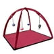 thumbnail image 5 of Tienda plegable para gatitos, alfombra lavable para mascotas, ayuda a los gatos a hacer ejercicio, estera de juego, centro de actividades para gatos, Rojo, 5 of 10