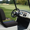 thumbnail image 6 of Pzuqiu Rainbow Pride 2-Piece Golf Cart Seat Covers - Breathable Washable Universal Fit for Most 2-Seater Golf Carts, LGBT Pride Golf Accessory, 6 of 10
