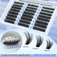 thumbnail image 4 of Kit de racimos de pestañas Goddvenus Wispy Lashes, naturales y esponjosas, 4 of 7