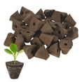 thumbnail image 1 of Uxcell 50-Pack Grow Sponges, 1.3x0.6x1.2 Inch Replacement Root Growth Sponges Seed Pods for Plant Rooting/Seed Germination, 1 of 6