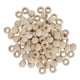 thumbnail image 2 of Cuentas De Agujero Redondo, 100 Piezas De Cuentas De Madera Para Decoración De Ropa Para Pulsera Para Collar Para Atrapasueños YLSHRF Ball Spacer, 2 of 8