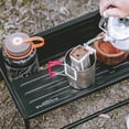 thumbnail image 2 of Portable Camping Aluminum Alloy Table Multifunctional Outdoor Folding Picnic Fishing Barbecue Mini Table, 2 of 5