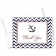thumbnail image 3 of 50 Nautical Thank You Cards (Red & Navy), 3 of 4