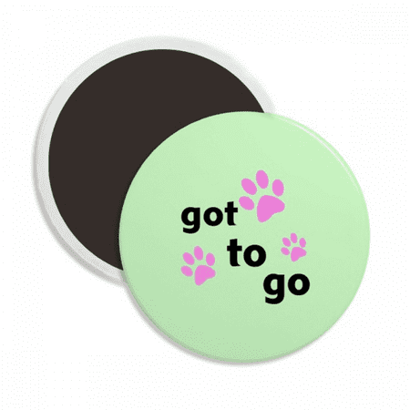 

Mosey Doneering Interest Internet Fashion Round Ceracs Fridge Magnet Keepsake Decoration