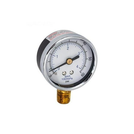 Waterco USA WC30B3000 0-60 PSI Pressure Gauge