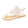 thumbnail image 2 of Chanclas diarias de verano Ocio Playa Hueco Zapatillas planas para mujer Wmkox8yii  nm4818, 2 of 8