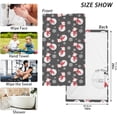 thumbnail image 3 of GZHJMY Christmas Snowman Winter Hand Towel Cotton Soft Absorbent Bath Hand Towels Decor, Multipurpose for Kitchen, Hotel, Spa, Yoga, Gym, Set of 2, 3 of 7