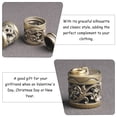 thumbnail image 6 of FRCOLOR 2Pcs Phone Key Hanging Pendant Hollow DIY Copper Craft Decor Bag Hanging Ornament, 6 of 8