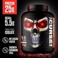 thumbnail image 6 of JNX Sports® The Curse! Ultra Premium Whey Protein Powder Double Chocolate, Whey Protein Isolate Blend, 25g Protein per Serving, 5 lb, 6 of 9