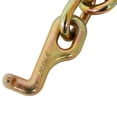 thumbnail image 6 of 5/16" x6' Leg G70 15" Long Shank J Hook Tow Chain w/RTJ Cluster Hook & Grab Hook - 4700 lbs WLL Heavy Duty Transport Truck Chain for Car Wrecker Recovery - Towing Equipment 2pcs,, 6 of 11
