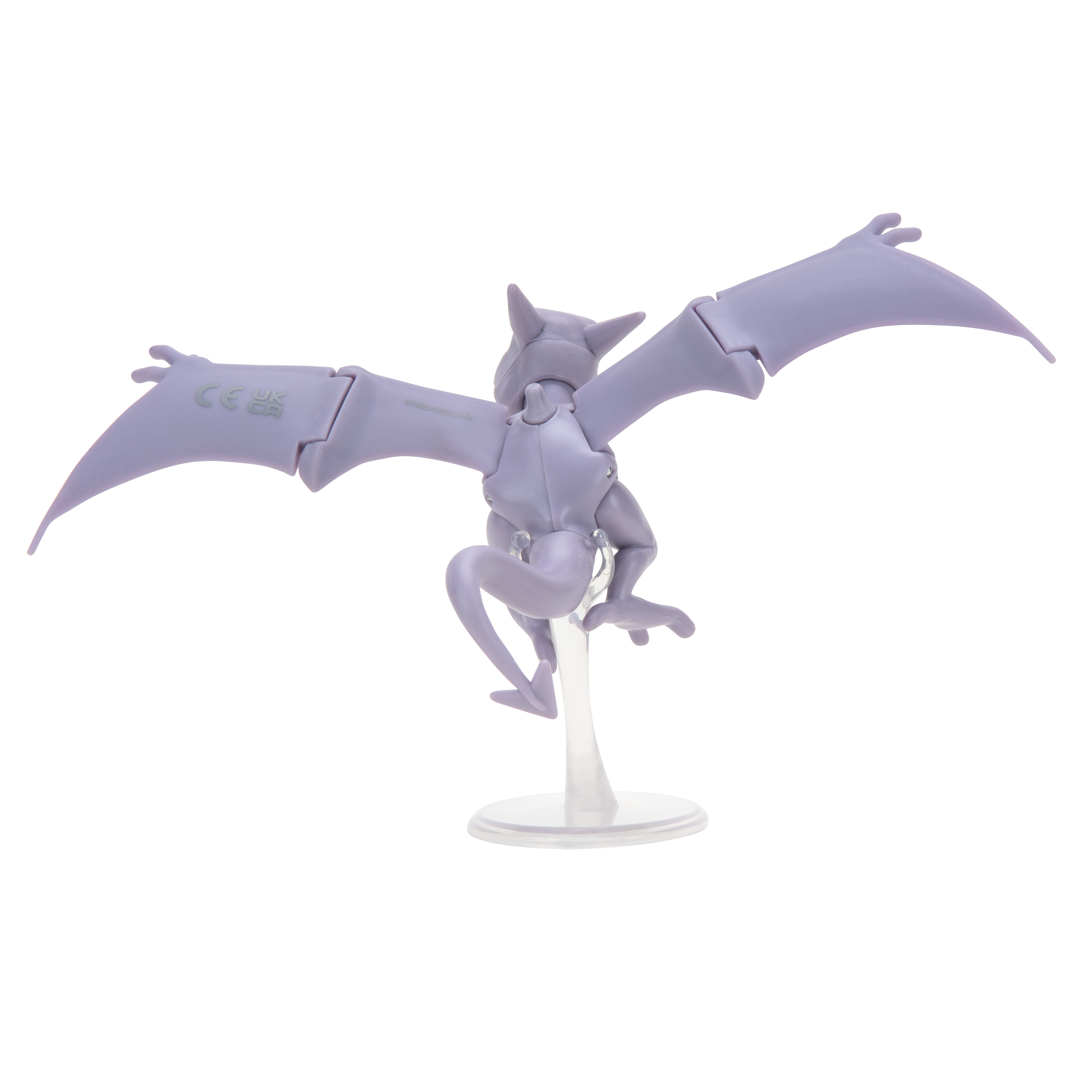 Pokémon Aerodactyl Battle Feature Figure - 4.5 inch Aerodactyl Battle Figure with Flapping Wings