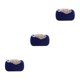 thumbnail image 5 of Sonducket Bolso ligero y moderno para accesorios elegantes para el día a día, bolsos de mano, bolso de mano, práctico pavo real azul y blanco Type1 NO1, 5 of 6