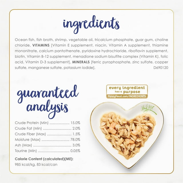 (2 pack) Purina Fancy Feast Flaked Kitten Food, Wet Cat Food, Fish