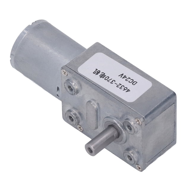Motor De Engranaje Helicoidal De Turbina, Motor De Engranaje CC De 24 V CC Con Fijación Automática, Rotación CW CCW Para Electricidad Inteligente