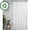 White, variant on Mainstays Waffle-Weave Fabric Shower Curtain, Textured Cotton Blend with Recycled Polyester, 72” x 72”, Arctic White