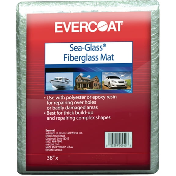 Evercoat 100941 Fiberglass Mat - 38" x 102"