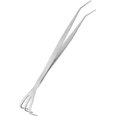 thumbnail image 1 of Bonsai Tool, 2-in-1 Stainless Steel Root Rake Bonsai Tweezers Soil Farming Tool with Ergonomical Handle, 1 of 7