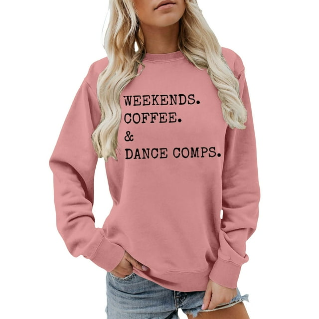 HNMKIU Vêtements pour Femmes Hauts pour Femmes Femmes Votre Noël Est Miaou et Chandail Imprimé Graphique à Col Rond