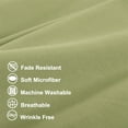 thumbnail image 3 of PiccoCasa 1Pc Silky-Soft 1800 Microfiber Long Body Pillowcase, King Sage 20"x60", 3 of 7