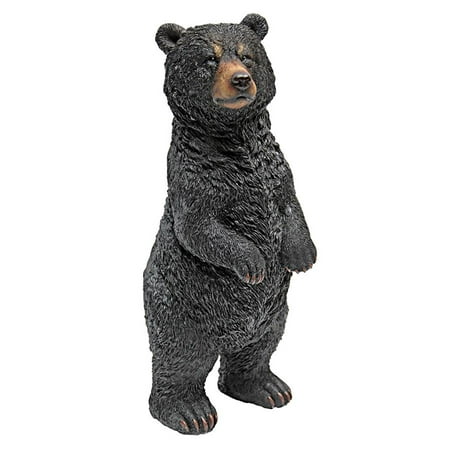 Design Toscano Black Bear Statue: Standing
