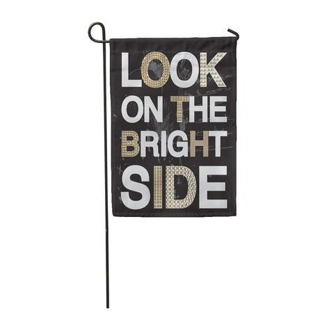 - SIDONKU Girl Slogan Graphic for in with Metal Studs Sequin Tee Love Beads Badge Bright Garden Flag Decorative Flag House Banner 28x40 inch