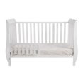 thumbnail image 6 of AFG Baby Furniture Naomi 4-in-1 Convertible Crib with Toddler Guardrail White, 6 of 7
