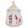 thumbnail image 3 of Tienda de juegos para niños,Tienda de juegos para niños,tienda portátil,diseño de yurta, espaciosa y divertida para niños,regalo de cumpleaños,decoración,Juguete de camping, 3 of 10