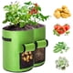 thumbnail image 2 of 2 bolsas de cultivo de vegetales de 10 galones, macetas para plantar papas., 2 of 7