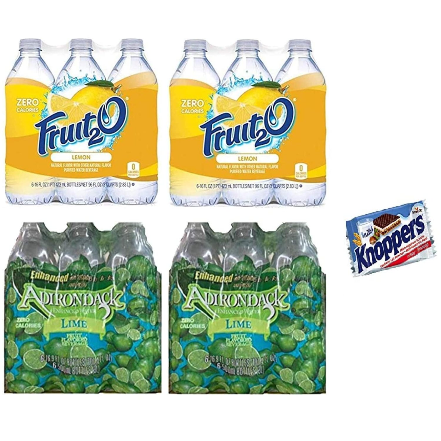 COMBO Omsix Zero Calorie Flavored Water Lemon (12 bottles