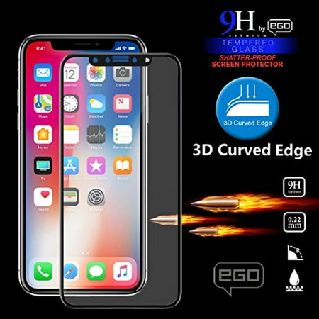 Spartan Plasma Pistol - EGO Premium Tempered Glass Screen Protector for Apple iPhone X (5.8