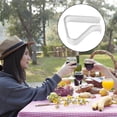 2026 Hot Sale 24PCS Medium Clear Plastic Tablecloth Clips, Windproof ...