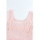 thumbnail image 3 of ABPHQTO Vestido midi de cintura alta sin mangas fruncido con fruncido albaricoque para mujer, 3 of 5