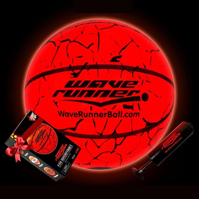 LED Basketball Wave Runner que brilla en la oscuridad, tamaño 7