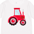 thumbnail image 4 of Inktastic Farming Red Tractor Boys or Girls Long Sleeve Toddler T-Shirt, 4 of 5